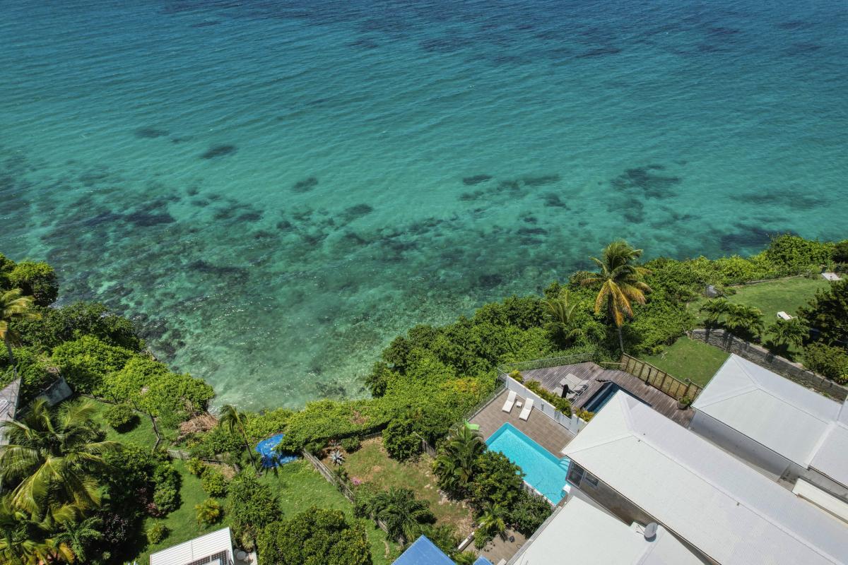 Location villa 8 personnes Gosier Guadeloupe-vue du ciel-40